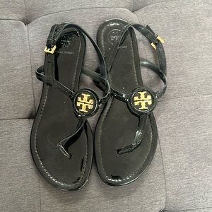 Tory Burch Black Sandals size 8